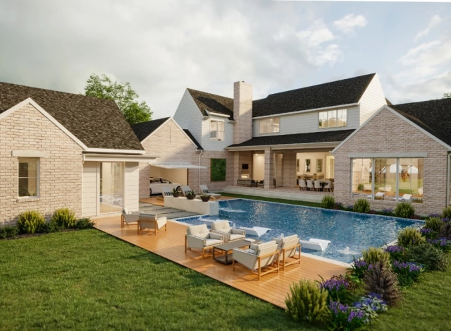 3D Exterior and Interior Rendering of a Private House 