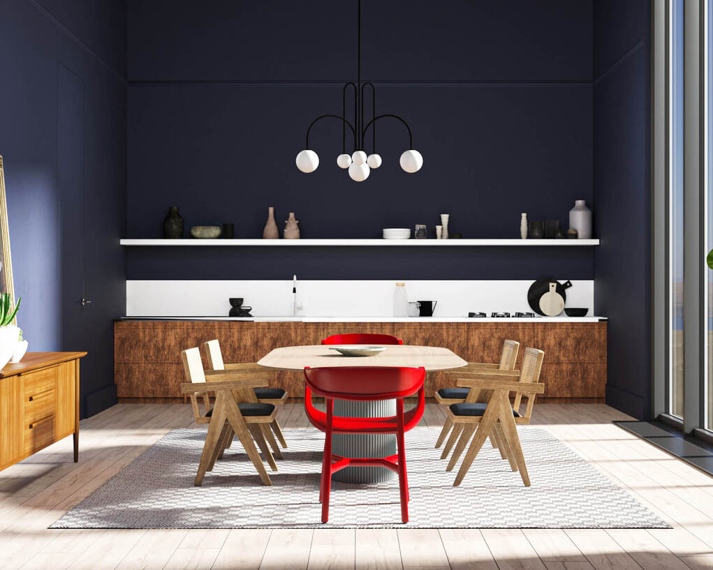 Kitchen In Neo Memphis Style #19 - 