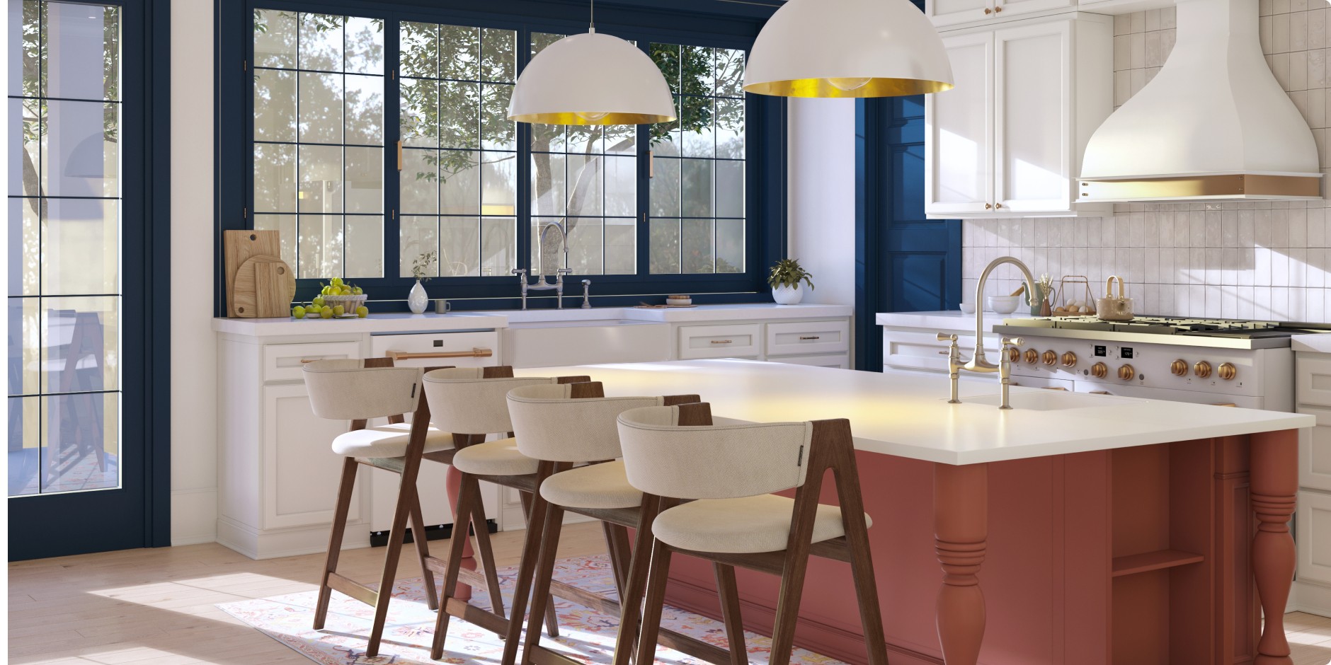 Kitchen Furniture 3D Visualization