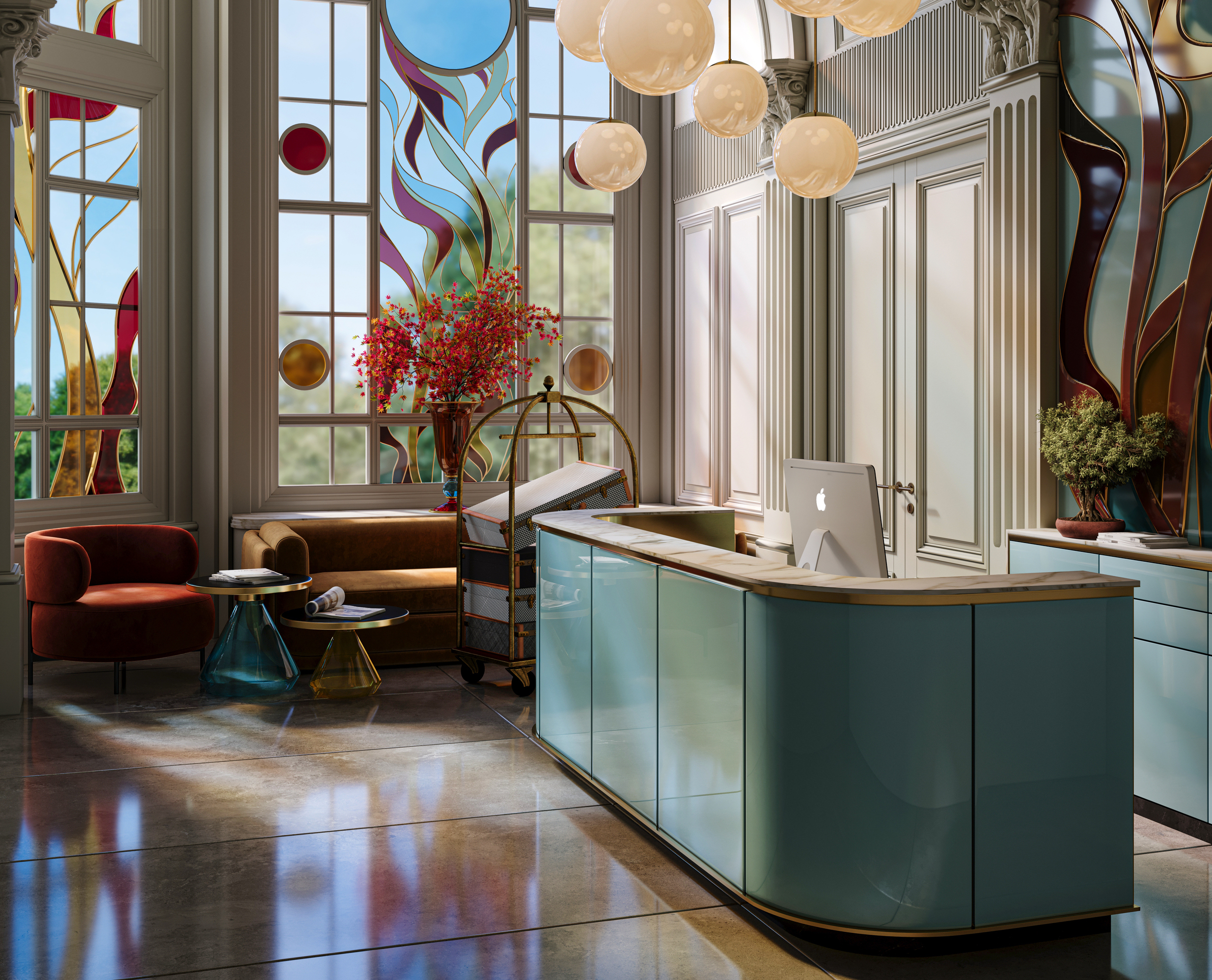 HOTELS AND RESORTS 3D INTERIOR RENDERING